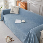 LumaWeave Minimalist Soft Washable Chenille Sofa Cover