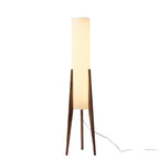 Walnuss Massivholz Stehlampe für Wohnzimmer und Schlafzimmer