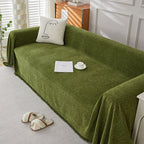 LumaWeave Minimalist Soft Washable Chenille Sofa Cover
