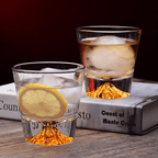 Kitsune Fuji Kiriko Whisky Glass Set by Chamvin Edo Craft