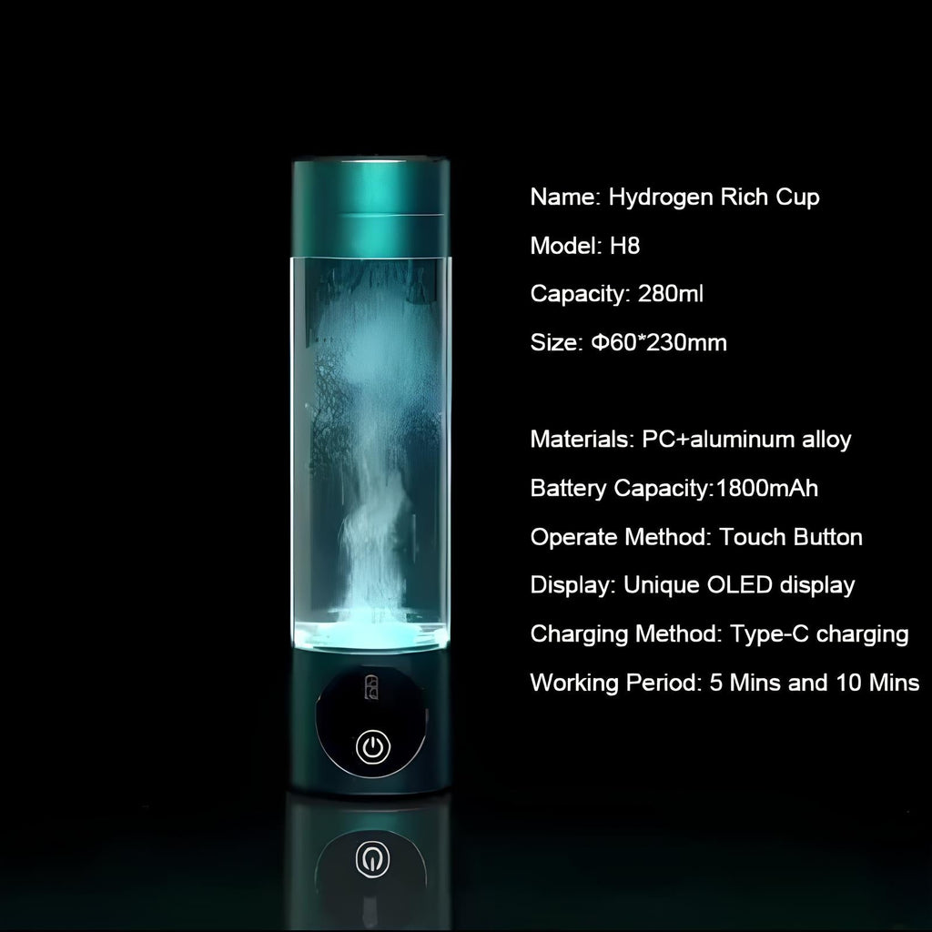 HydroPulse 5000ppb Hydrogen Ionizer Water Bottle Elite