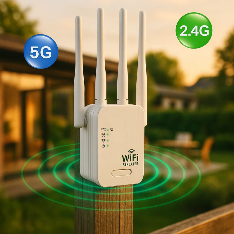 Outdoor WiFi Range Booster for Garden Office and More