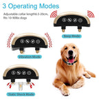 Rechargeable Bark Control Collar With Adjustable Modes