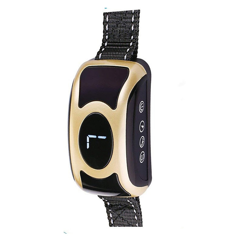 Rechargeable Bark Control Collar With Adjustable Modes