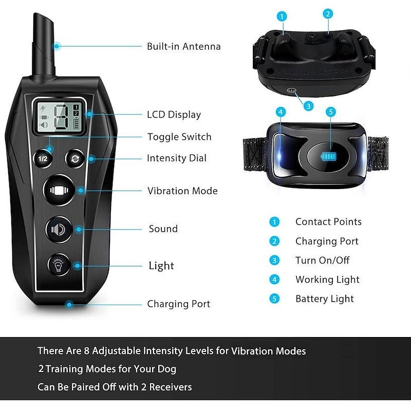 NovaPaw No Shock Training Collar With Remote Long Range