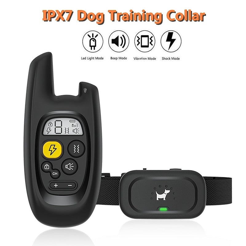 NovaPaw Pro 500m Waterproof Rechargeable Dog Training Collar