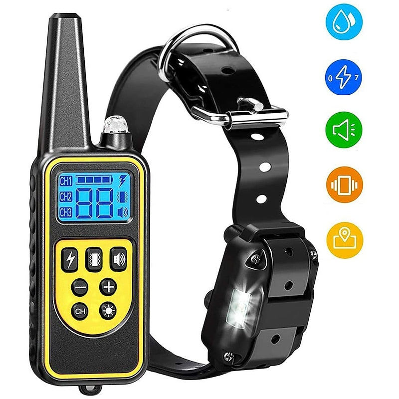 LumaPaw Pro Hundetrainingshalsband mit LED-Lichtsignalgeber