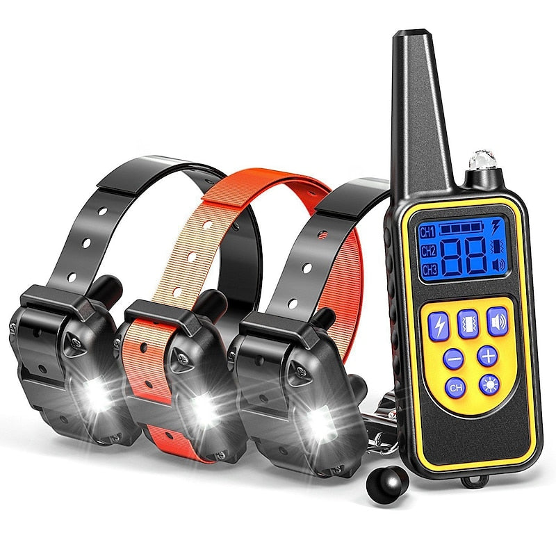 LumaPaw Pro Hundetrainingshalsband mit LED-Lichtsignalgeber
