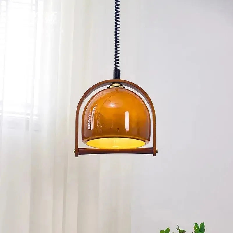 Rivara Wood Pendant Light, Vintage Dining And Kitchen Lamp