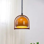 Rivara Wood Pendant Light, Vintage Dining And Kitchen Lamp