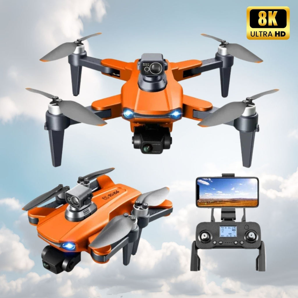SkyNova Pro Dronă 8K HD Cameră Duală, GPS, Motoare Fără Perii