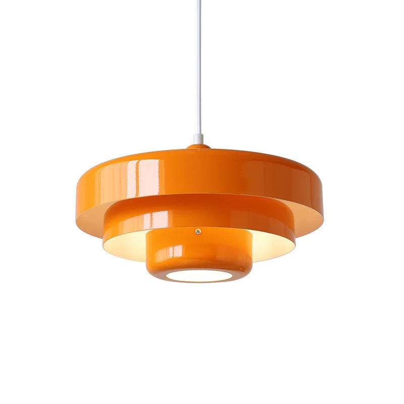 Aurora Tiered Pendant Light Bold Colorful Modern Fixture
