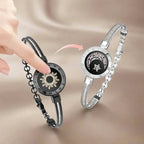 LumaLink SunMoon Couple Bracelets Long-Distance Touch