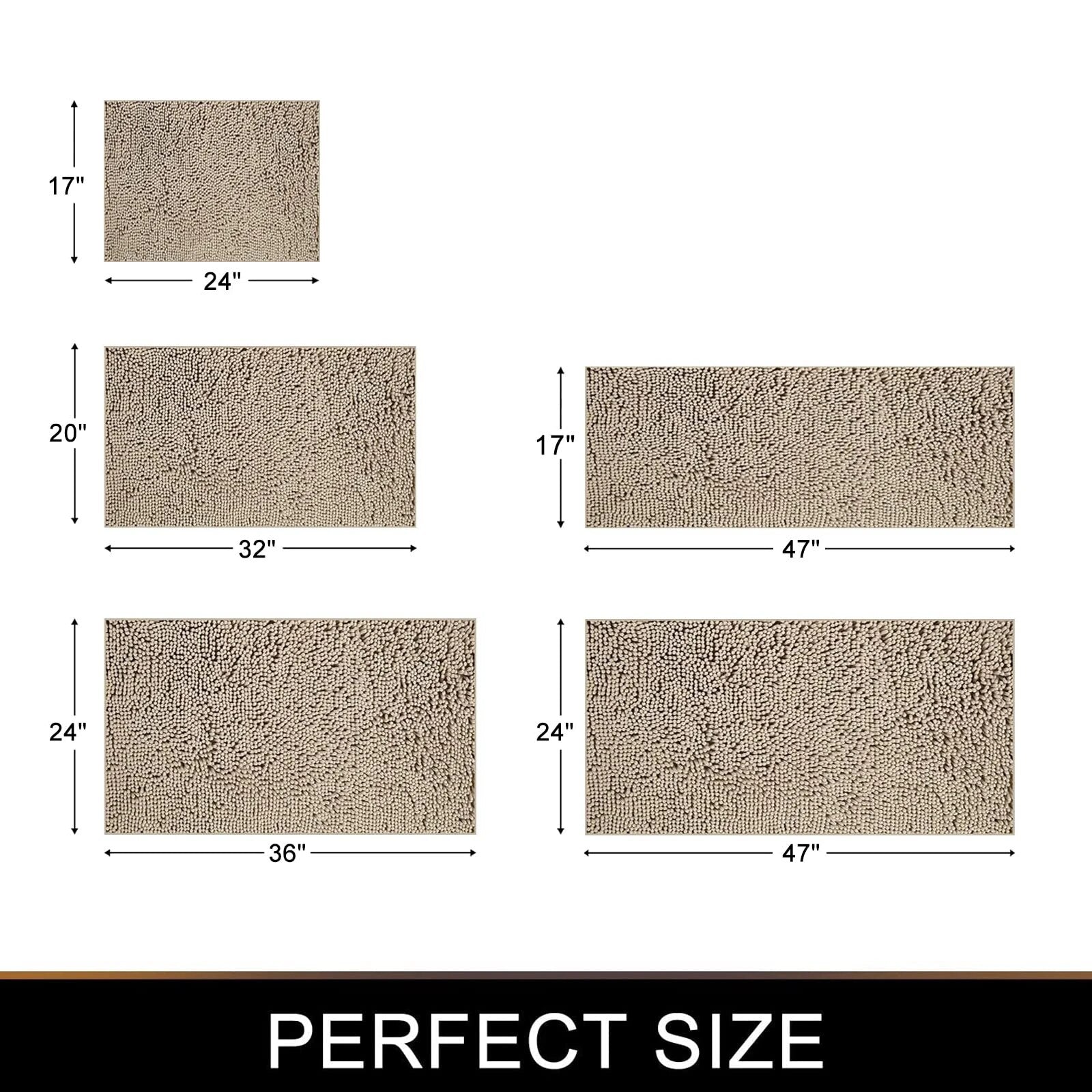 CloudStep Thick Non Slip Absorbent Bath Mat For Safety