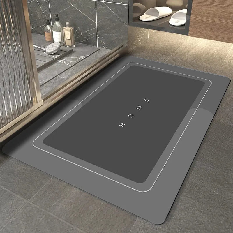 Non-Slip Bath Mat With Quick-Dry, High Absorbency Design