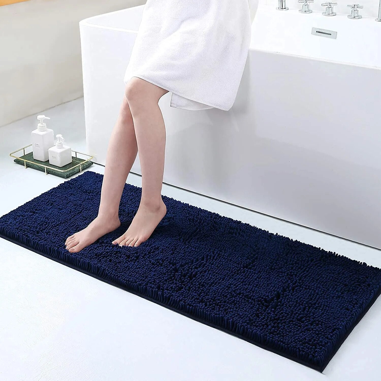 CloudStep Thick Non Slip Absorbent Bath Mat For Safety
