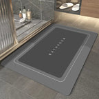 Non-Slip Bath Mat With Quick-Dry, High Absorbency Design