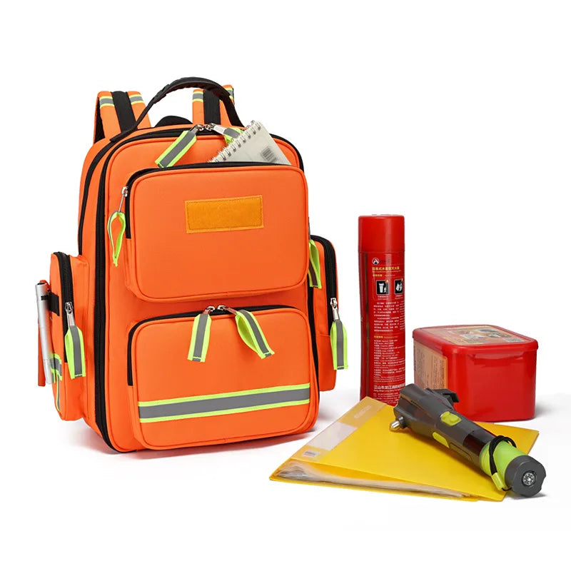 RescueReady Emergency First Aid Backpack Large Capacity