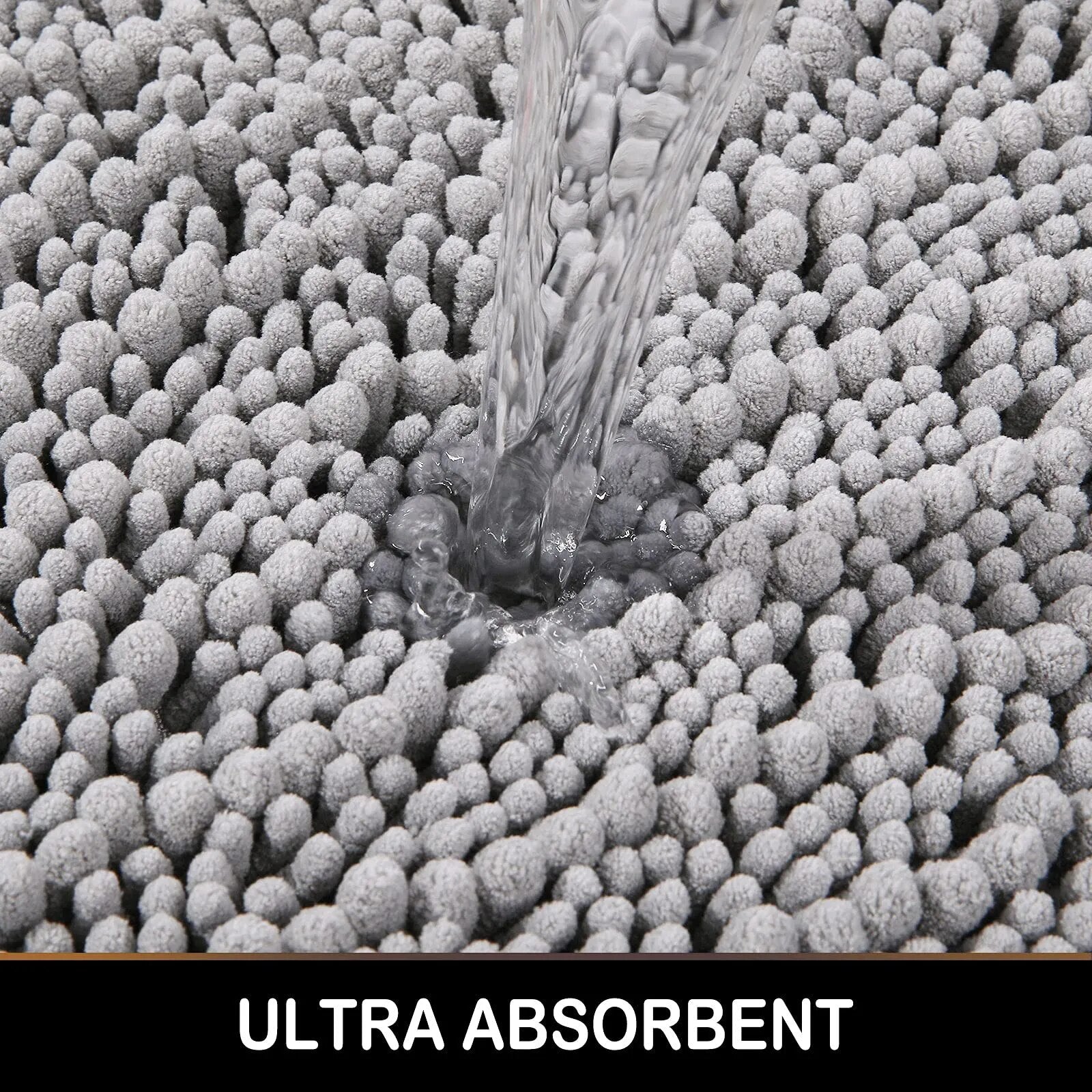 CloudStep Thick Non Slip Absorbent Bath Mat For Safety