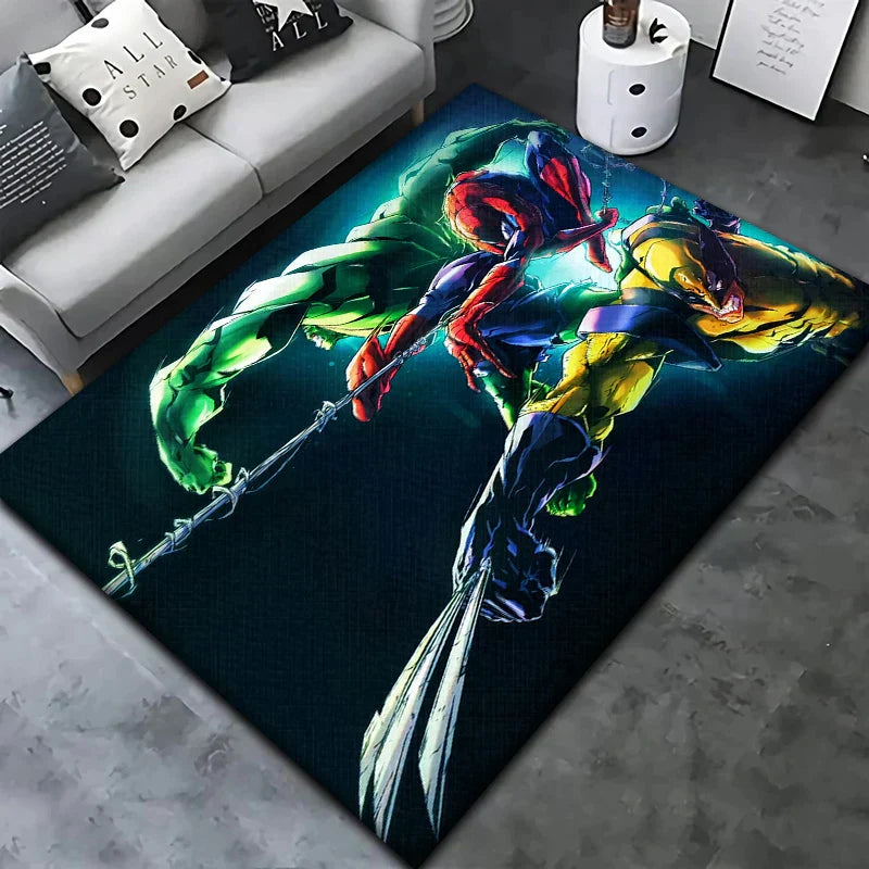 NovaPlay Kids Rug Cozy And Durable Superhero Room Decor