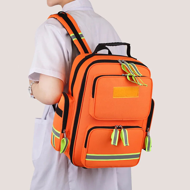 RescueReady Emergency First Aid Backpack Large Capacity