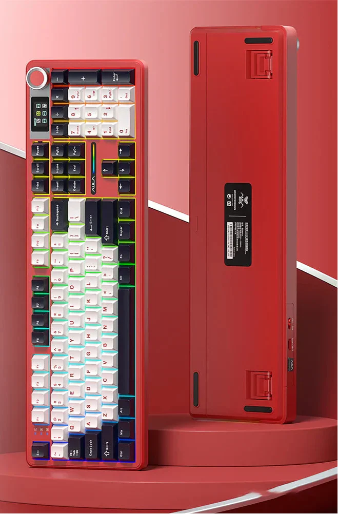 NovaKey Wireless Mechanical Keyboard with Hot-Swap Switches