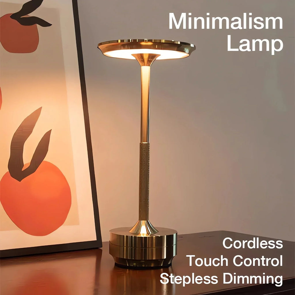 Kirrea Cordless Rechargeable Touch LED Modern Table Lamp