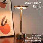 Kirrea Cordless Rechargeable Touch LED Modern Table Lamp