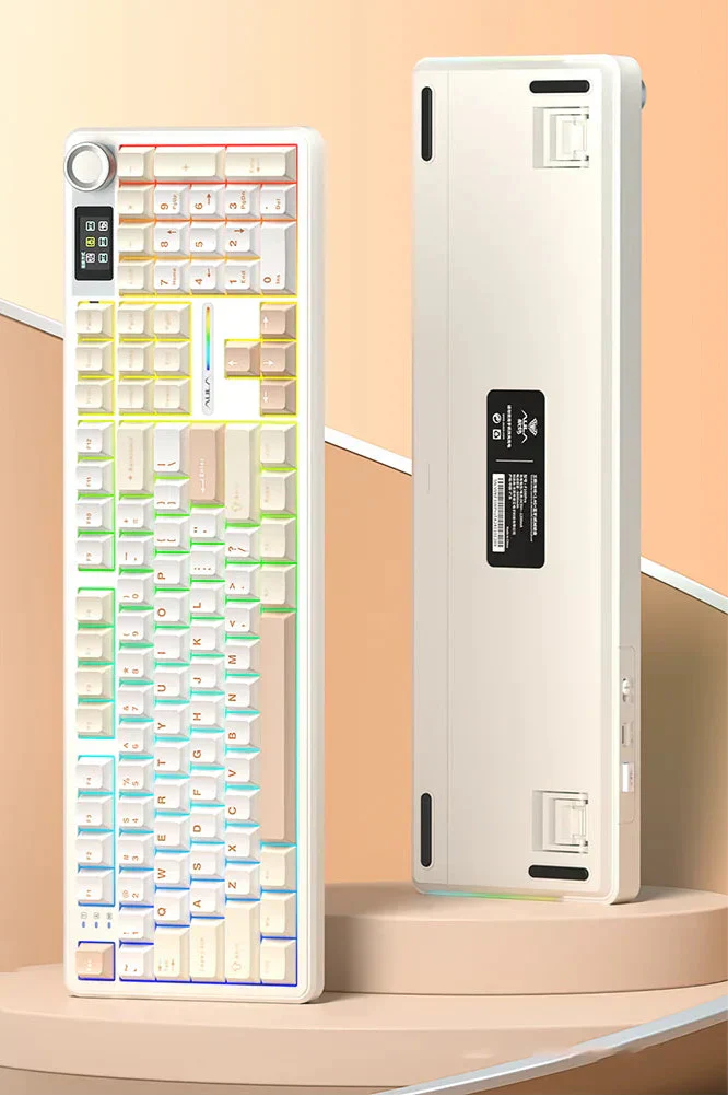 NovaKey Wireless Mechanical Keyboard with Hot-Swap Switches