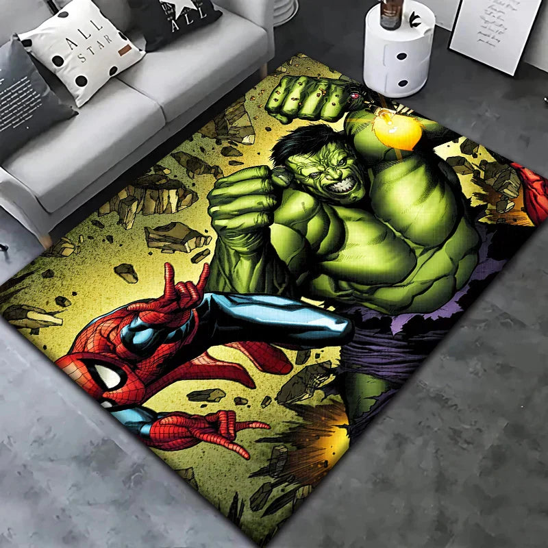 NovaPlay Kids Rug Cozy And Durable Superhero Room Decor