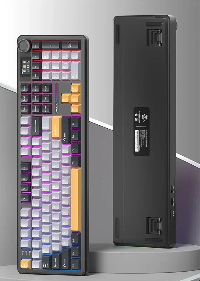 NovaKey Wireless Mechanical Keyboard with Hot-Swap Switches