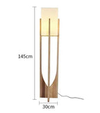 AuroraWood LED Pendant Lights Collection In Wood Finish