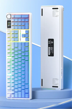 NovaKey Wireless Mechanical Keyboard with Hot-Swap Switches