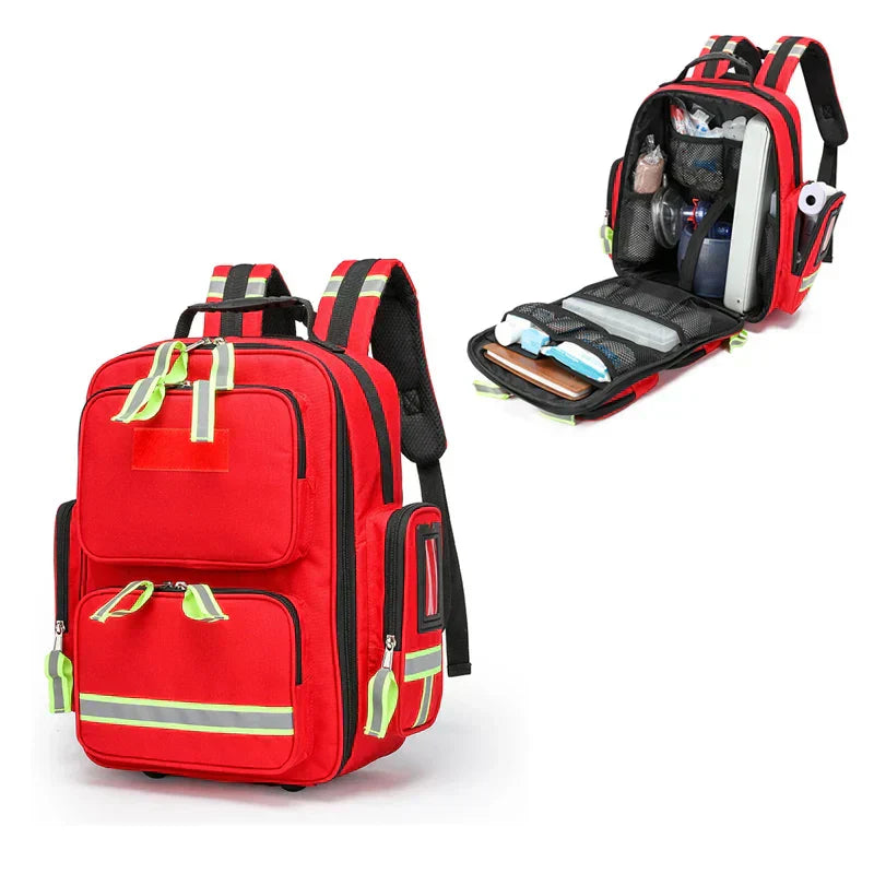 RescueReady Emergency First Aid Backpack Large Capacity