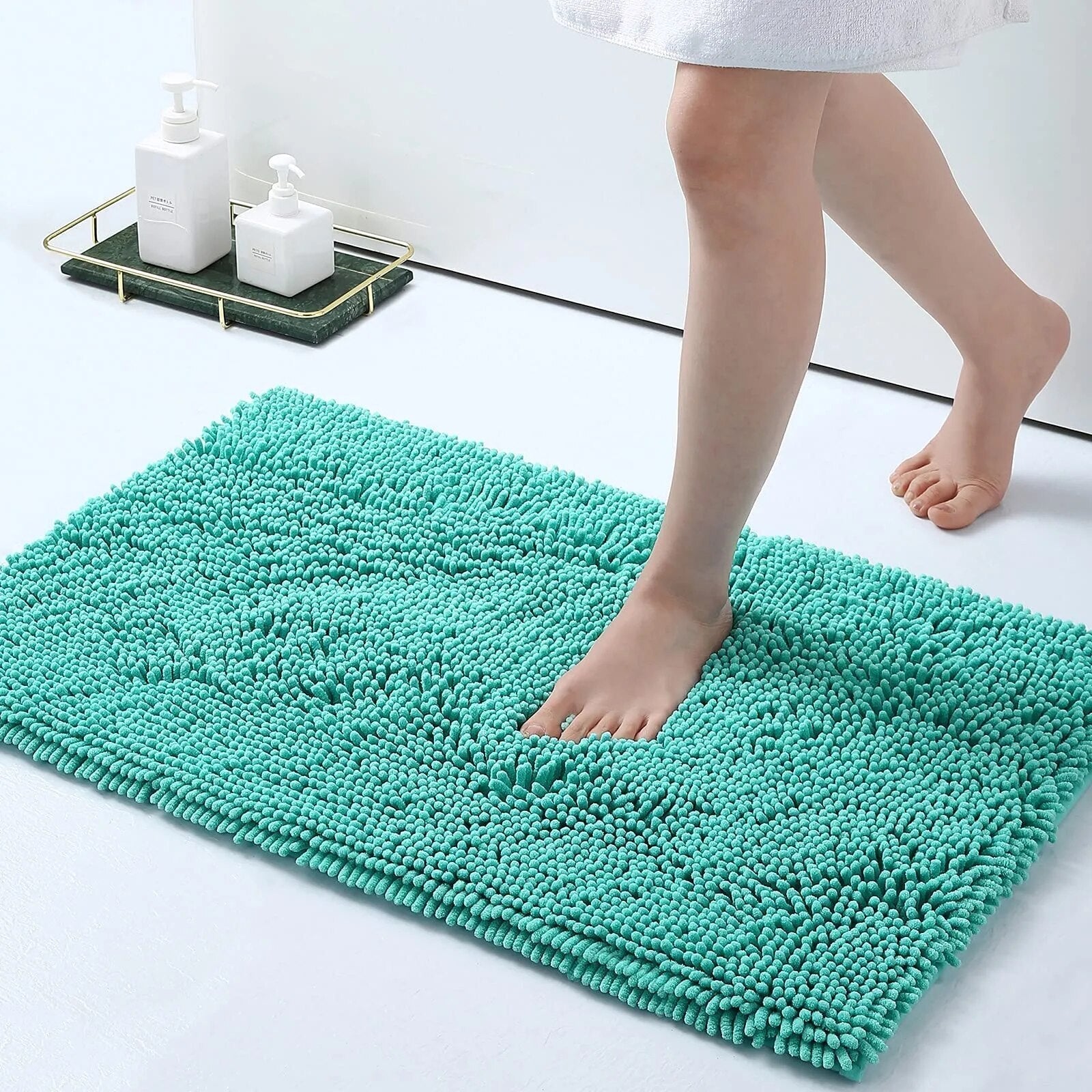 CloudStep Thick Non Slip Absorbent Bath Mat For Safety