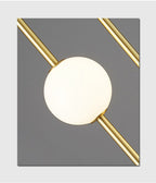 LumaNord Nordische Glas-Kugel-Hängeleuchten im einfachen Stil