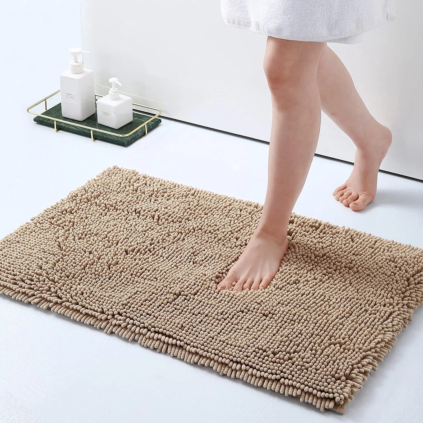 CloudStep Thick Non Slip Absorbent Bath Mat For Safety