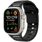 AeroFlex Breathable Silicone Band For Apple Watch Pro