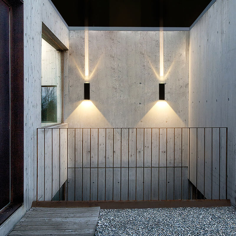 LumaBloc Rectangular LED Waterproof Sconce 600-1000 Lumens