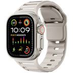 AeroFlex Breathable Silicone Band For Apple Watch Pro