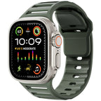 AeroFlex Breathable Silicone Band For Apple Watch Pro