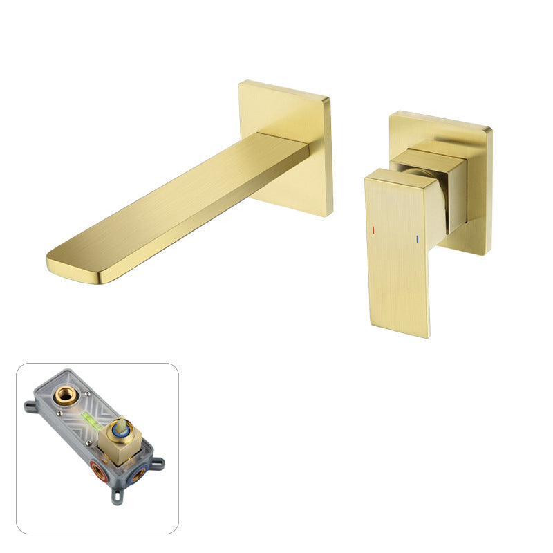 ArcLine Concealed Wall-Mount Sink Faucet, One-Handle