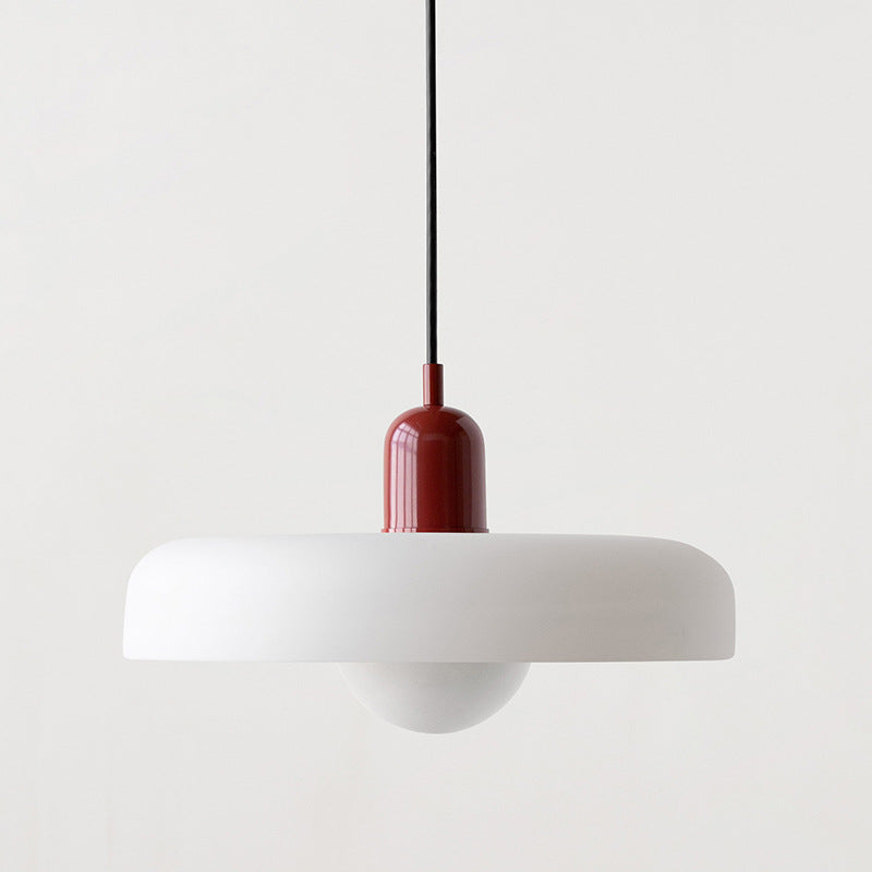 Arkea | Colored Glass Pendant Light With Adjustable Height