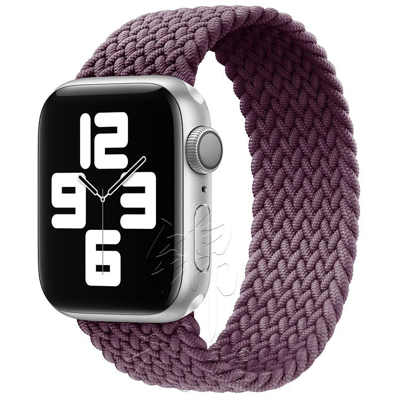 WeaveLux Nylon geflochtenes Armband für alle Apple Watch Modelle