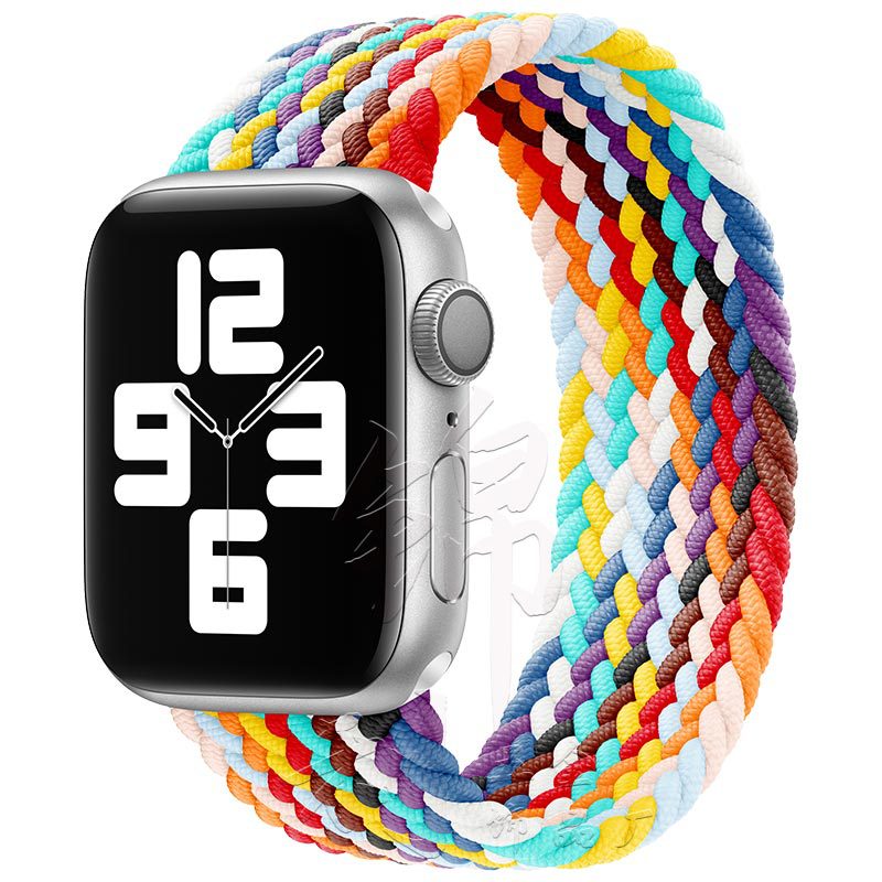 WeaveLux Nylon geflochtenes Armband für alle Apple Watch Modelle