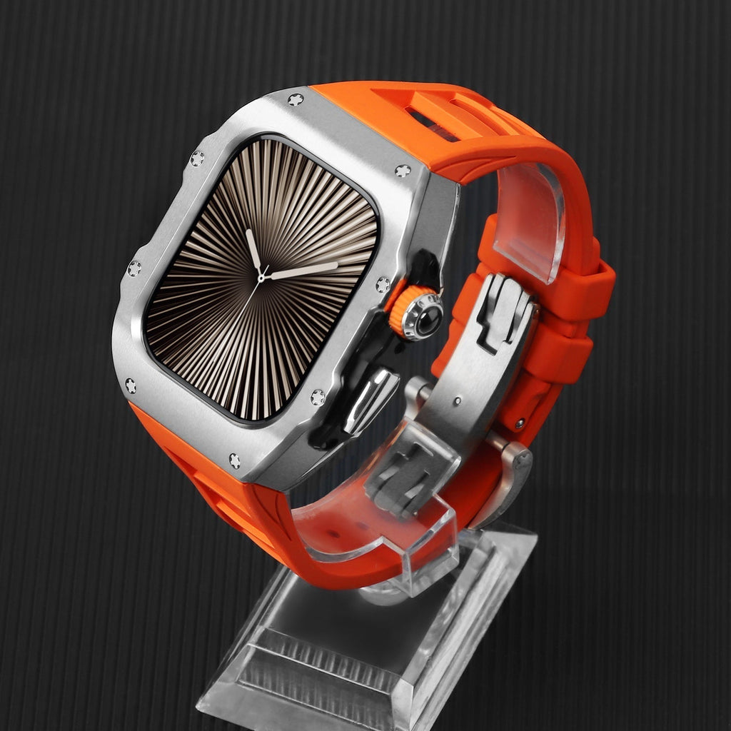 LumaGuard Electroplated Fluoroelastomer Band for Apple Watch