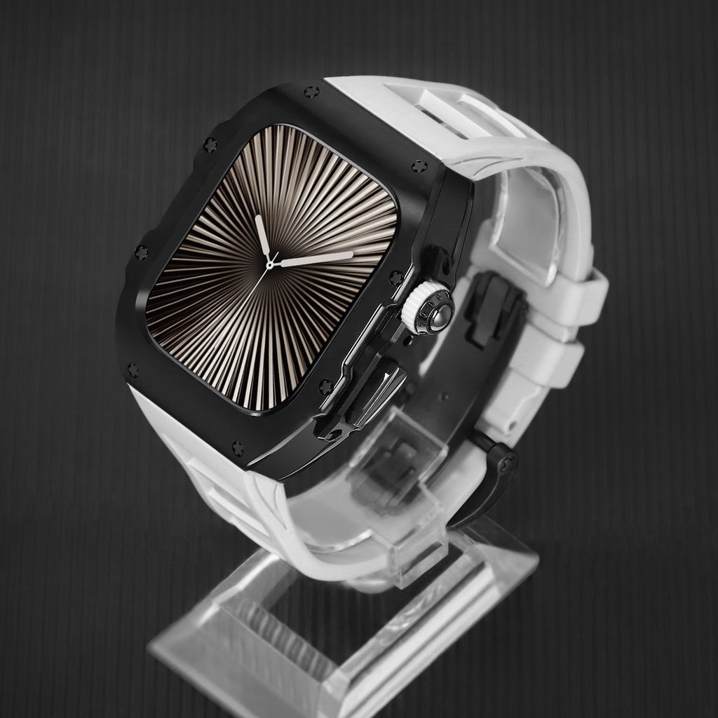 LumaGuard Electroplated Fluoroelastomer Band for Apple Watch