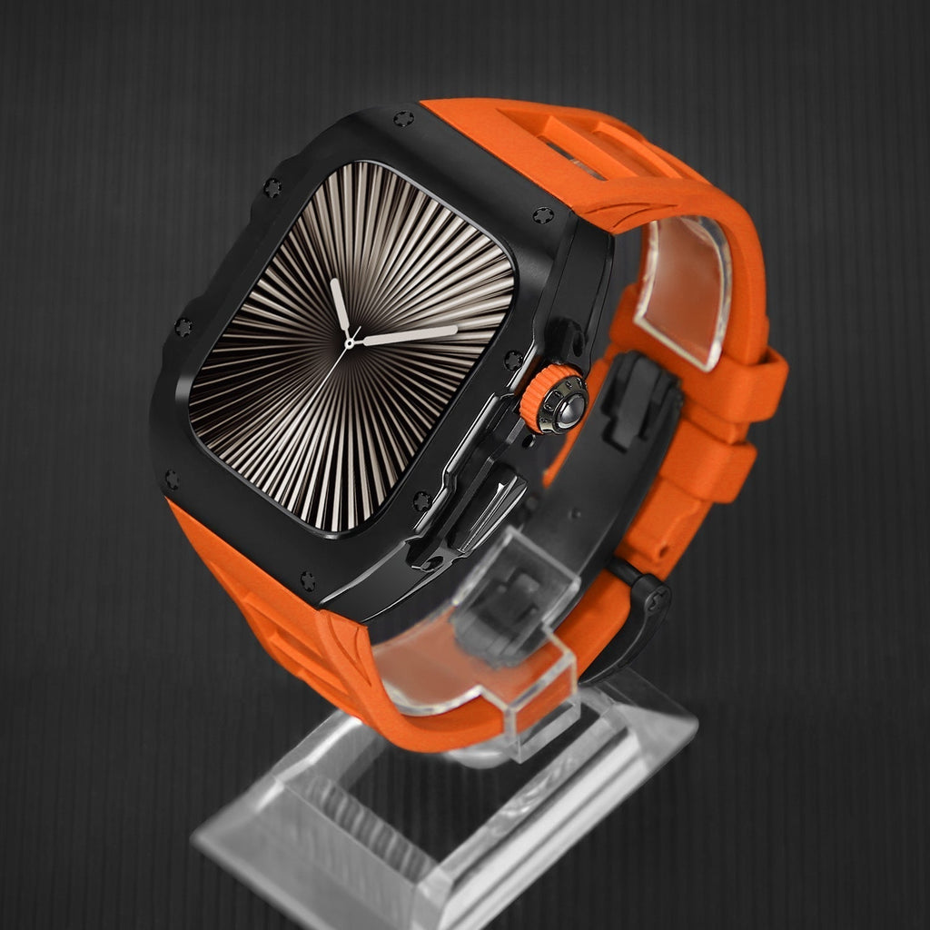 LumaGuard Electroplated Fluoroelastomer Band for Apple Watch