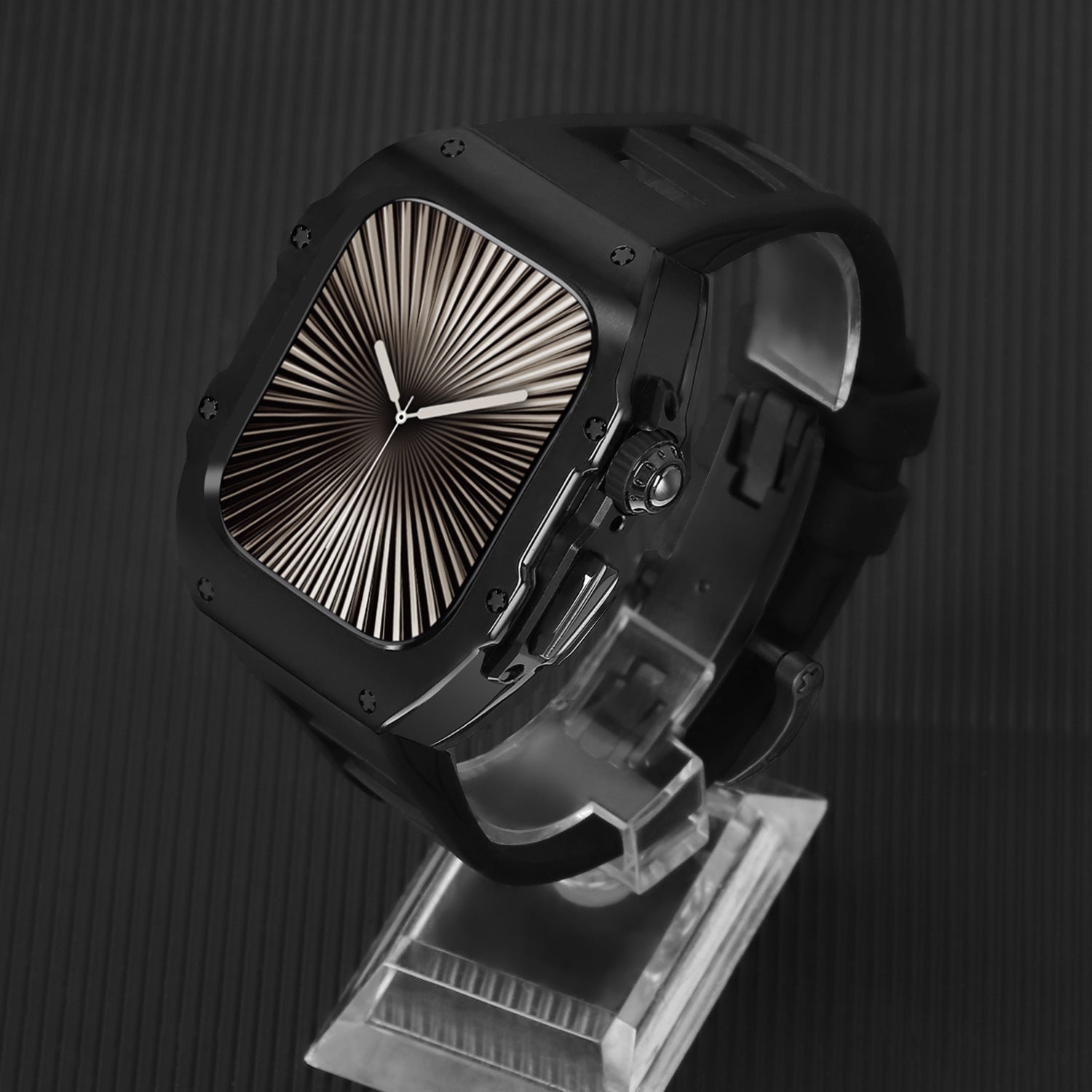 LumaGuard Electroplated Fluoroelastomer Band for Apple Watch