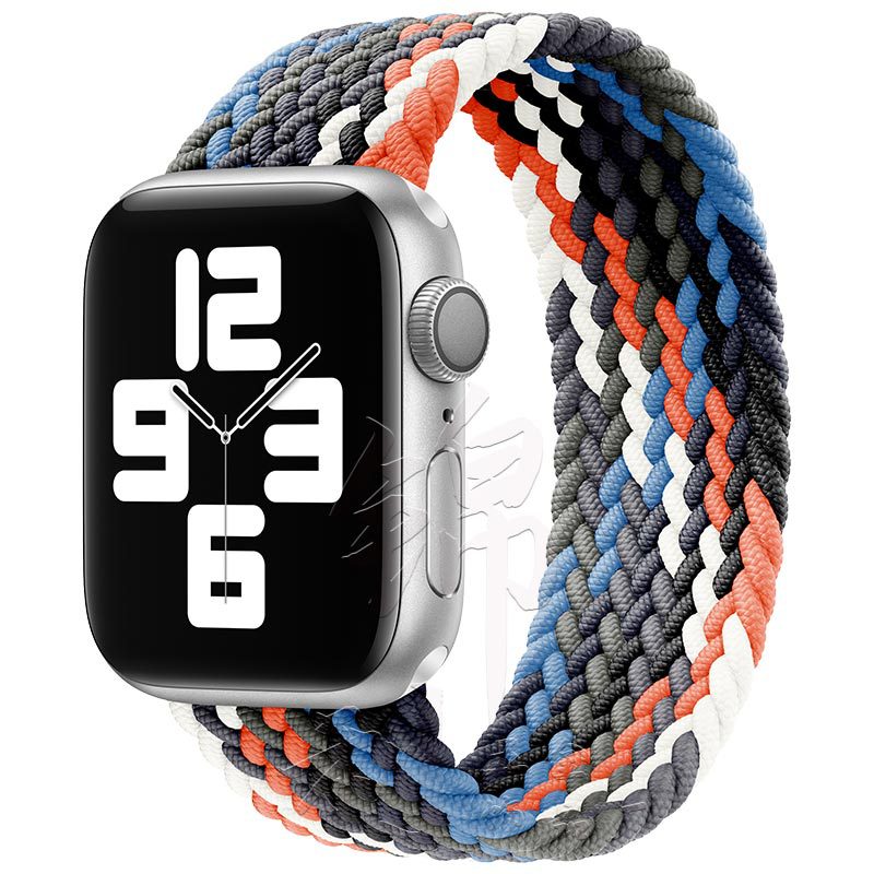 WeaveLux Nylon geflochtenes Armband für alle Apple Watch Modelle